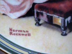 U.S.A 1985 ROMANTİK ÇİFT VE KEDİ RESİMLİ İMZALI PORSELEN DUVAR TABAĞI ASMA APARATI YOK ÇAP 21.5 CM