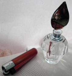 İÇİ BOŞ KOLEKSİYONLUK PARFÜM ŞİŞESİ BOY KAPAK DAHİL 10 CM