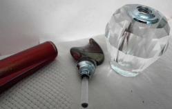 İÇİ BOŞ KOLEKSİYONLUK PARFÜM ŞİŞESİ BOY KAPAK DAHİL 10 CM