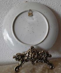 AVRUPA ÇİÇEK KUŞ ÇOCUK RESİMLİ PORSELEN TABAK DUVAR TABAĞI ÇAP 19.5 CM ALTLIK SATIŞA DAHİL DEĞİLDİR