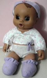 ESKİ OYUNCAK BEBEK 2007 HASBRO BABY ALİVE BEBEK BOY 29 CM GÖZLERİ SABİT