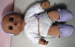 ESKİ OYUNCAK BEBEK 2007 HASBRO BABY ALİVE BEBEK BOY 29 CM GÖZLERİ SABİT
