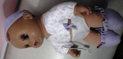 ESKİ OYUNCAK BEBEK 2007 HASBRO BABY ALİVE BEBEK BOY 29 CM GÖZLERİ SABİT