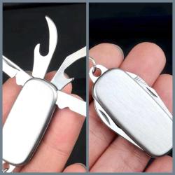 OMENİV'DEN ÇELİK ÇAKI BIÇAK AÇACAK KAPAK KONSERVE AÇACAĞI TÖRPÜ ANAHTARLIK KOLYE