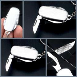 OMENİV'DEN ÇELİK ÇAKI BIÇAK AÇACAK KAPAK KONSERVE AÇACAĞI TÖRPÜ ANAHTARLIK KOLYE