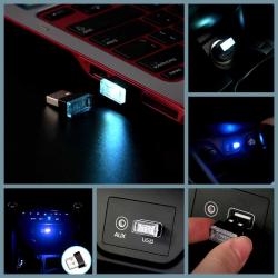 OMENİV'DEN 3 ADET USB LED LAMBA GECE LAMBASI LAPTOP OTOMOBİL NOTEBOOK ŞARJ ALETİ POWERBANK FENER TEK