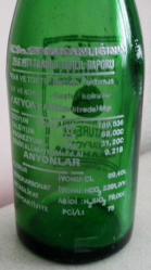 ESKİ 1 ADET KIZILAY MADEN SUYU ŞİŞESİ KARAHİSAR YEŞİL