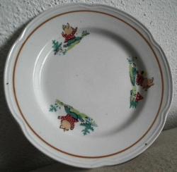 Antika - DOMUZ RESİMLİ FİGÜR RUS PORSELEN TABAK ÇAP 17.5 CM - kitantik - kitaLog