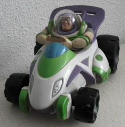 eski oyuncak SERT PLASTİK HASBRO 2006 OYUNCAK ARABA EBAT 15X9 CM