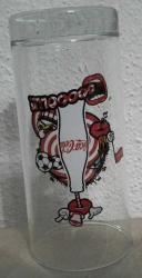 COCA COLA RESİMLİ CAM BARDAK