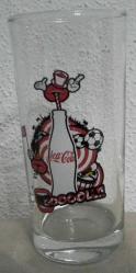 COCA COLA RESİMLİ CAM BARDAK