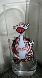 COCA COLA RESİMLİ CAM BARDAK