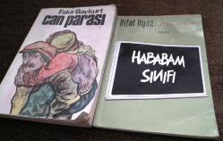 2 KİTAP FAKİR BAYKURT CAN PARASI VE HABABAM SINIFI UYANIYOR RIFAT ILGAZ.