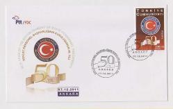 2011 Devlet Personel Başkanlığının Kuruluşunun 50. Yılı FDC İlk Gün Zarfı