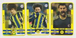 Fenerbahçe Süper Futbol Futbolcu Oyun Kartları 3 Farklı
