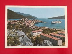 Marmaris Limanda Gemi Nostalji eski Kartpostal 1960-70 ler