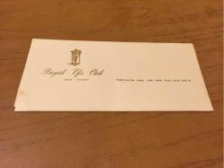 Büyük Efes Oteli İzmir Antetli Eski Mektup Kağıdı