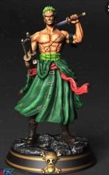 Antika - Roronoa Zoro One Piece 3D Baskı Karakter Figür 25 Cm - kitantik - kitaLog