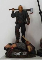 Jason 13th Friday 3D Baskı Karakter Figür 25 Cm