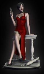 Antika - Ada Wong Resident Evil 3D Baskı Karakter Figür 20 Cm - kitantik - kitaLog