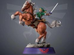 Zelda The Legend of Zelda Breath of The Wild 3D Baskı Karakter Figür 25 Cm