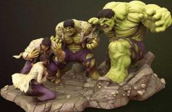 HULK Dönüşüm 4 Adet -MARVEL 3D Baskı Karakter Figür 20 Cm