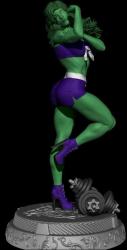 she hulk 3D Baskı Karakter Figür 25 Cm