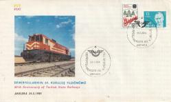 1984 ÖGZ DEMİRYOLLARININ 60 KURULUŞ YILDÖNÜMÜ