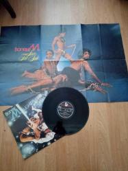 Boney M Love For Sale 33 LP ve Afişi  Büyük boy