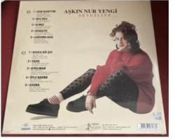 AŞKIN NUR YENGİ SEVGİLİYE   LP  PLAK SIFIR JELATİNLİ AMBALAJINDADIR