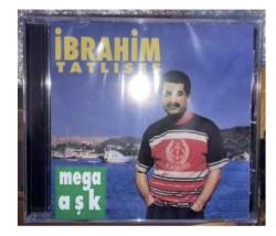 İbrahim Tatlıses CD Mega Aşk SIFIR JELATİNLİ AMBALAJINDADIR