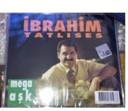 İbrahim Tatlıses CD Mega Aşk SIFIR JELATİNLİ AMBALAJINDADIR