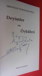 DEYİMLER VE ÖYKÜLERİ *** Birinci BASIM -İMZALI ***