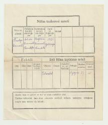 1929 SOTİRİ KIZI PİNELOPİ KANDİLLİ RUM İLK MEKTEBİ ZARF VE ÜÇ ADET EVRAK...