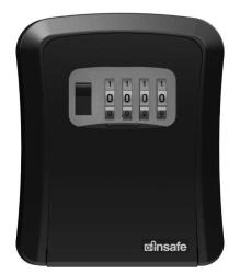 İnsafe ISC806KEY Şifreli Çelik Kasa, Anahtar Kasası, Anahtar Dolabı, Siyah