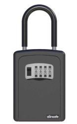 İnsafe ISC802KEY Şifreli Çelik Kasa, Anahtar Kasası, Anahtar Dolabı, Siyah