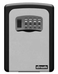 İnsafe ISC801KEY Şifreli Çelik Kasa, Anahtar Kasası, Anahtar Dolabı, Gri