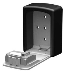İnsafe ISC801KEY Şifreli Çelik Kasa, Anahtar Kasası, Anahtar Dolabı, Gri