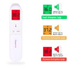 Saubern Baby BNT9602 Temassız Vücut ve Alından Ateş Ölçer - Termometre - Uzaktan Ateş Ölçer