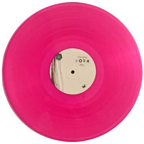 OLIVIA RODRIGO - SOUR LIMITED EDITION MAGENTA TRANSPARENT PLAK LP