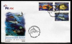 2011 DENİZLERİMİZDEKİ BALIKLAR FDC