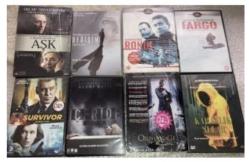 8 DVD İÇERİDE ORPHANAGE Yetimhane  KARANLIK SULAR SURVIVOR AŞK AMOUR RONIN DEĞİŞİM FARGO Coen Kardeşler Oscar Ödüllü Shut in Amour Michael Haneke Naomi Watts  Robert de Niro Jean Reno