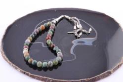 Hint Akik Doğal Taş Tesbih T166