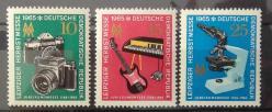 DOĞU ALMANYA-DDR=1965 M-1130..32 Leipzig Fuarı  (**)