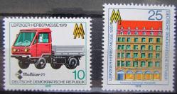 DOĞU ALMANYA-DDR=1978 M-2353..54 Leipzig Fuarı  (**)