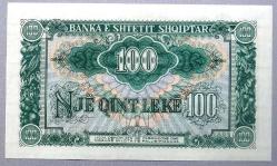 ARNAVUTLUK=1957 100 Leke P-30 UNC - ÇİL'