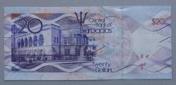 BARBADOS=2013 20 Dolar P-76 ÇİL'