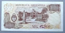 ARJANTİN=1977 1000 Pesos P-304d  ÇİL'