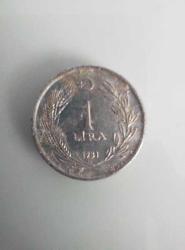 1981 YILINA AİT 1 TÜRK LİRASI (1 ADET)