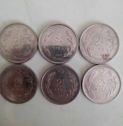 1978 YILINA AİT 2,5 TÜRK LİRASI (7 ADET)